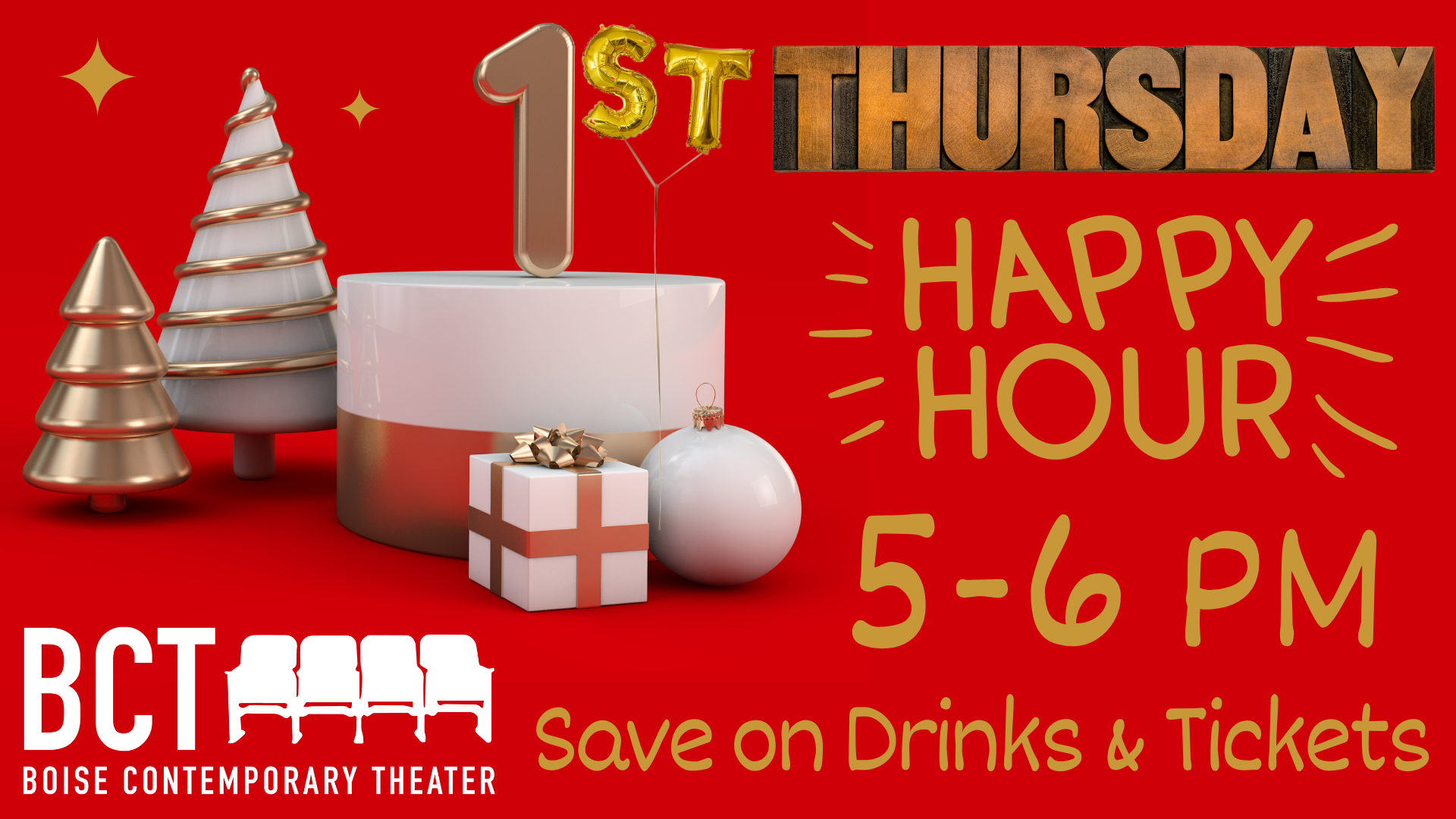 First Thursday Happy Hour Boise Contemporary Theater