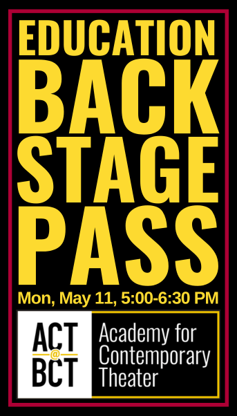 EDU Backstage Pass 5-11-24